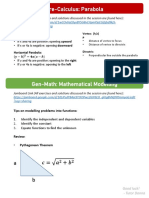 Math STEM Tutorials Summary 2