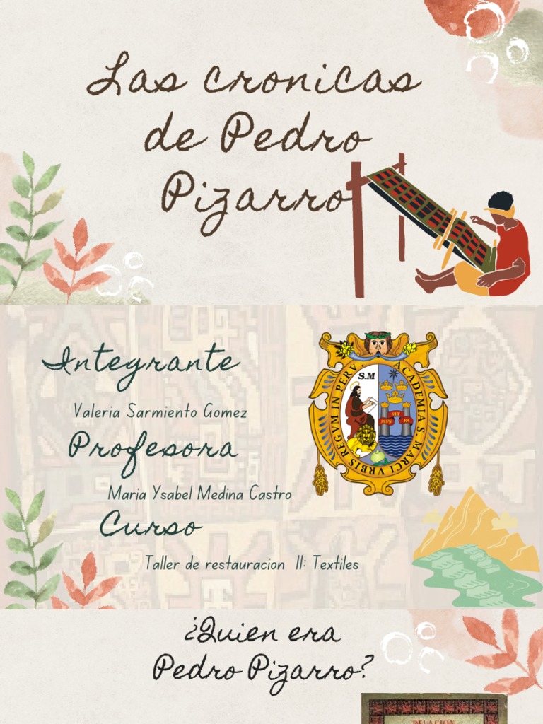 Pedro Pizarro | PDF | Imperio Inca