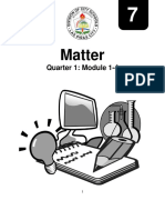 Matter: Quarter 1: Module 1-4