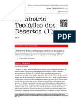 Martinholutero Seminario Teologico Dos Desertos Parte 1