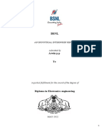 BSNL Industrial Internship Report