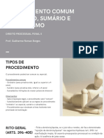 Tema 01 - Procedimentos Ordinarios