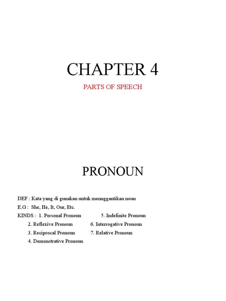 Panduan Lengkap Kata Ganti | PDF | Pronoun | Linguistic Typology