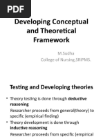 Developing Conceptual and Theoretical Framework