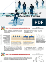 CE162P MODULE 1 LECTURE 5 Analysis & Design of Isolated Rectangular Footing