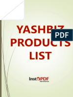 Yashbiz Price List