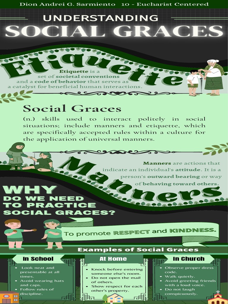 Social Graces Infographic PDF Career & Growth