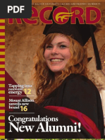 Download Mount Allison University -- The Record Summer 2011 by Geoff Campbell SN59864891 doc pdf