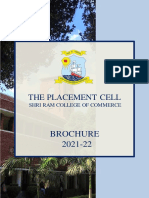 SRCC PLACEMENT CELL BROCHURE