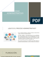 Proceso Administrativo.