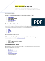 Principales Métodos de Valoración de Empresas