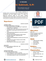 CV RESUME Compliance Officer Extensive Audit Experience Garment Manufacturing
