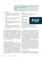 Anxiety Scales Used in Pregnancy Systematic Review