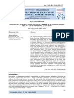 Epistemology in Migrant Community For Better Health Outcomes in Primary Health Care of North India - A Case Study