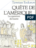 La Conquête de Lamérique La Question de Lautre by TODOROV, Tzvetan