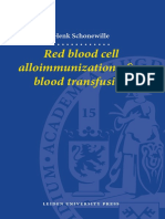 RbC Alloimmunization after transfusion (2011)