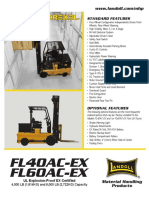 Printable Drexel FL 40 60 EX Landoll Forklift 0520