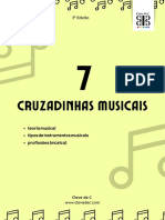 7 Cruzadinhas - Teoria Instrumentos e Profissoes