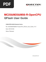 Quectel MC25&M25&M56-R-OpenCPU QFlash User Guide V1.0