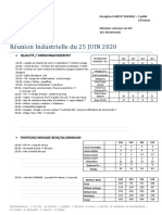 20-Réunion Industrielle Du 25 JUIN 2020