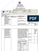 Weekly Learning Plan 12