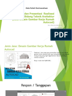 Laporan Dan Presentasi Realisasi Wirausaha Bidang Teknik Arsitektur - IKRAR MAULANA