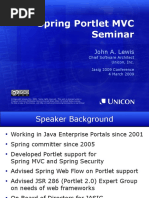 Spring Portlet MVC Seminar