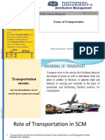 Dstrbution 4A Forms of Transportation MAR212