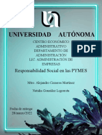 Responsablidad Social PYMES