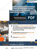 Modul 3 - Risiko Keselamatan Konstruksi Kecil Dalam Dokumen Sistim Manajemen Keselamatan Konstruksi (SMKK)