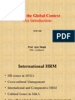 IHRM Introduction