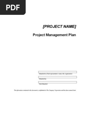 Project Management Plan