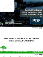 Prediksi Lingkungan Hidup Indonesia - Sulsel Pasca Pandemi COVID-19