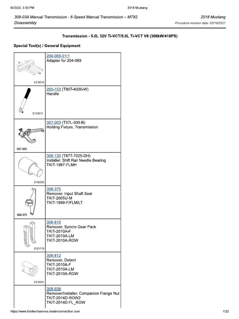 MT82 Disassembly Manual | PDF