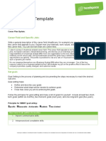 Career Plan Template Business Analyst