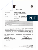 Acta de Inicio Cto 626