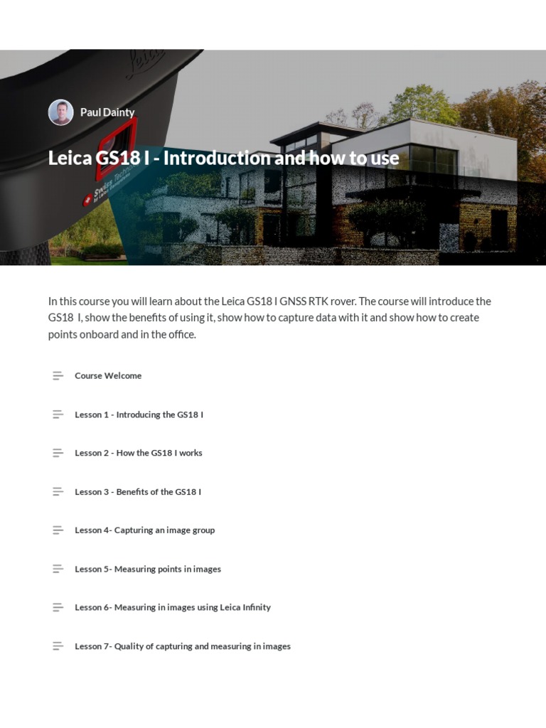 Leica-GS18 I - Introduction-And-How-To-Use | PDF | Camera | Computer ...