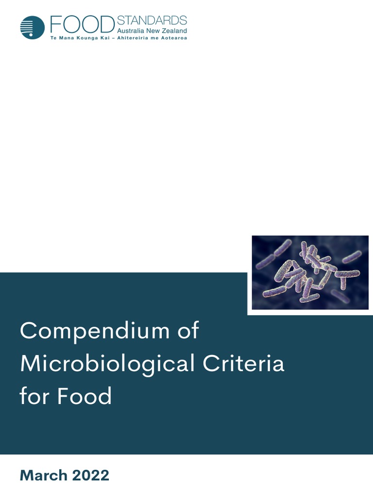 Compendium - Revised March 2022 | PDF | Foods | Food Safety