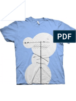 Ilustración camiseta antena