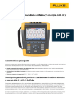 Analizador Fluke 435 Data Shell