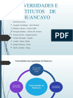 Universidades e Institutos de Huancayo