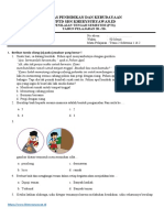 Soal PTS Kelas 3 Tema 2 Sub 1&2 - (WWW - Kherysuryawan.id)