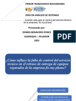 Desarrollo de Una Aplicación Web para El Control