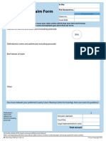 Claim Form