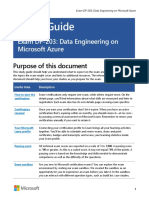 Exam DP 203 Data Engineering On Microsoft Azure Skills Measured