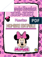 Agenda Editable Minnie