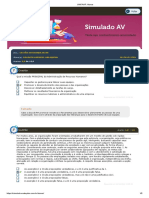 Simulado AV: Teste Seu Conhecimento Acumulado