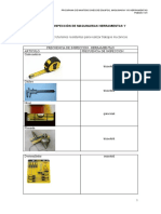 Frecuencia de Inspeccion de Maquinarias, Herramientas y Equipos