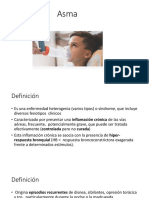 Clase 9 Asma Definiciones Fisiopatologia, Clasificacion y Diagnostico