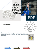 El Riesgo Mecánico en Las Herramientas Manuales